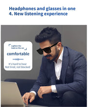 Lade das Bild in den Galerie-Viewer, Smarte AI-Übersetzerbrille | 3-in-1 Bluetooth-Headset mit Mikrofon, Echtzeitübersetzung in 144 Sprachen & Sprachassistent - [product_type - selley.de