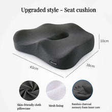 Lade das Bild in den Galerie-Viewer, Ergonomisches Sitzkissen mit Memory Foam | Für Büro, Auto oder Zuhause - [product_type - selley.de