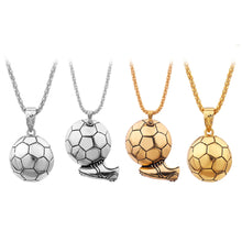 Lade das Bild in den Galerie-Viewer, Coole Streetstyle-Kette mit Fußball & Schuh Design - [product_type - selley.de