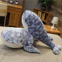 Lade das Bild in den Galerie-Viewer, XXL Wal Kuscheltier | Niedliche Kuschel Wale bis 110 cm - [product_type - selley.de