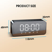 Lade das Bild in den Galerie-Viewer, Bluetooth Lautsprecher mit Uhrzeit Anzeige & Wecker Funktion - [product_type - selley.de