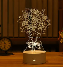 Lade das Bild in den Galerie-Viewer, 3D LED Lampe mit Valentinstags Motiven - [product_type - selley.de