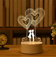 Lade das Bild in den Galerie-Viewer, 3D LED Lampe mit Valentinstags Motiven - [product_type - selley.de
