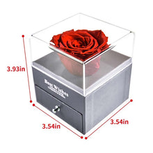 Lade das Bild in den Galerie-Viewer, Ewige Rose mit Schmuck | Geschenkbox zum Valentinstag - [product_type - selley.de
