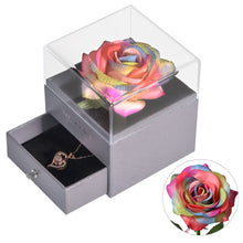 Lade das Bild in den Galerie-Viewer, Ewige Rose mit Schmuck | Geschenkbox zum Valentinstag - [product_type - selley.de