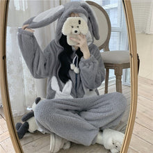 Lade das Bild in den Galerie-Viewer, Hasen Pjyama Onesie Kigurumi | Kuschelig & Bequem - [product_type - selley.de