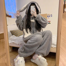Lade das Bild in den Galerie-Viewer, Hasen Pjyama Onesie Kigurumi | Kuschelig & Bequem - [product_type - selley.de