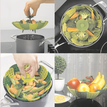 Lade das Bild in den Galerie-Viewer, Faltbare Dampfgarer für jeden Topf - [product_type - selley.de