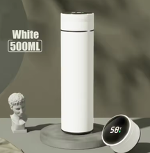 Lade das Bild in den Galerie-Viewer, Thermoskanne 500ml mit Temperaturmesser digital - selley.de
