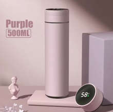Lade das Bild in den Galerie-Viewer, Thermoskanne 500ml mit Temperaturmesser digital - selley.de
