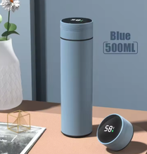 Lade das Bild in den Galerie-Viewer, Thermoskanne 500ml mit Temperaturmesser digital - selley.de

