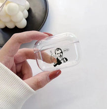Lade das Bild in den Galerie-Viewer, Funny Man Case für AirPods | Lustiges Cartoon Silikon-Case - [product_type - selley.de
