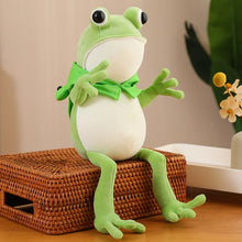Lade das Bild in den Galerie-Viewer, Niedliches Frosch Kuscheltier mit Umhang | Zum Knuddeln, Verschenken &amp; Liebhaben!
