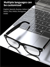 Lade das Bild in den Galerie-Viewer, Smarte AI-Übersetzerbrille | 3-in-1 Bluetooth-Headset mit Mikrofon, Echtzeitübersetzung in 144 Sprachen &amp; Sprachassistent - [product_type - selley.de
