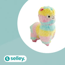 Lade das Bild in den Galerie-Viewer, Regenbogen Alpaka Kuscheltier - selley.de
