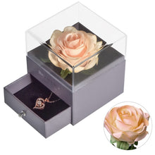 Lade das Bild in den Galerie-Viewer, Ewige Rose mit Schmuck | Geschenkbox zum Valentinstag - [product_type - selley.de

