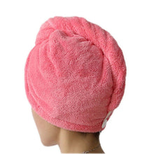 Lade das Bild in den Galerie-Viewer, Magischer Handtuch Turban aus Mikrofaser | Schnelles Trocknen &amp; Pflege - [product_type - selley.de
