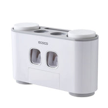 Lade das Bild in den Galerie-Viewer, Automatisches Zahnpasta-Spender-Set mit Wandhalterung | die smarte Bad Ausstattung - [product_type - selley.de
