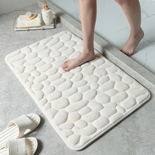Lade das Bild in den Galerie-Viewer, Memory Foam Badematte mit Stein Prägung - [product_type - selley.de
