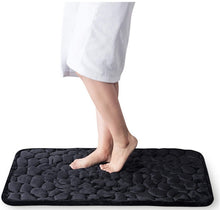 Lade das Bild in den Galerie-Viewer, Memory Foam Badematte mit Stein Prägung - [product_type - selley.de
