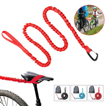 Lade das Bild in den Galerie-Viewer, Fahrrad Seil mit Bungee Funktion | Perfekt für Radtouren mit Kindern
