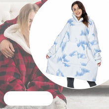 Lade das Bild in den Galerie-Viewer, Oversized Hoodie Decke | die Kuscheldecke mit Ärmeln - selley.de
