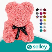 Lade das Bild in den Galerie-Viewer, Rosen Teddybär - selley.de
