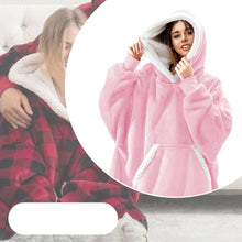 Lade das Bild in den Galerie-Viewer, Oversized Hoodie Decke | die Kuscheldecke mit Ärmeln - selley.de
