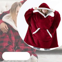 Lade das Bild in den Galerie-Viewer, Oversized Hoodie Decke | die Kuscheldecke mit Ärmeln - selley.de
