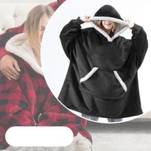 Lade das Bild in den Galerie-Viewer, Oversized Hoodie Decke | die Kuscheldecke mit Ärmeln - selley.de

